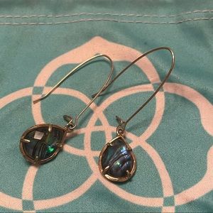 Kendra Scott Dee Earrings in Abalone/Gold